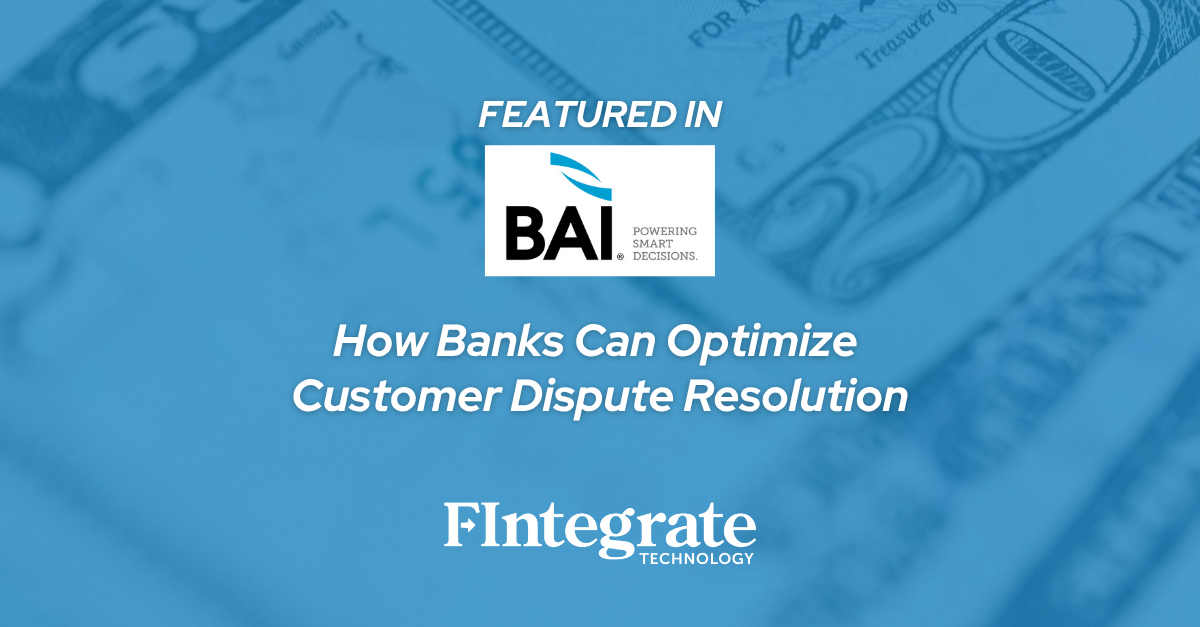 FIntegrate is featured in Bai Banking Strategies