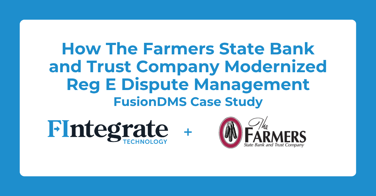 Case Study Farmers State Bank